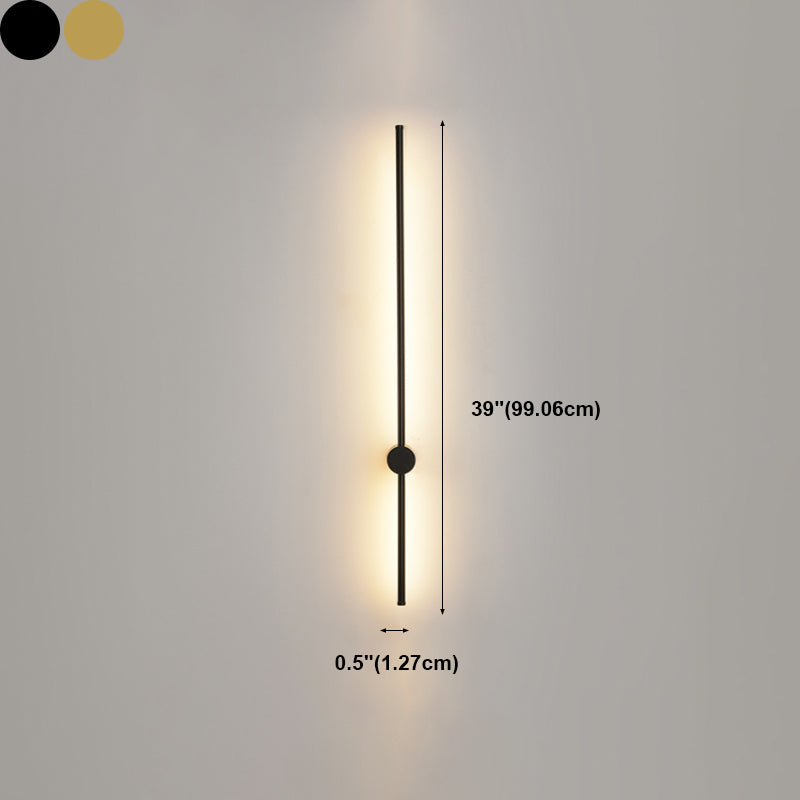Linearer Schatten Metall Wandleuchter moderner Stil Multi -Leuchten Wandmontage Licht montiert