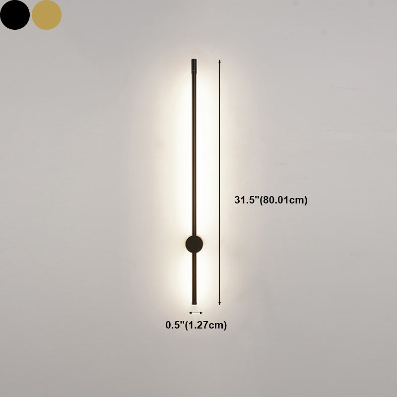 Linearer Schatten Metall Wandleuchter moderner Stil Multi -Leuchten Wandmontage Licht montiert