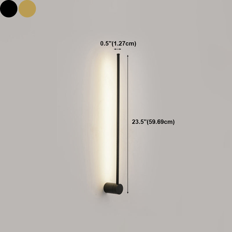Linearer Schatten Metall Wandleuchter moderner Stil Multi -Leuchten Wandmontage Licht montiert