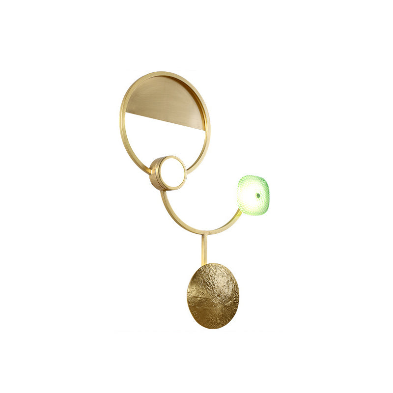 Multi -Lichter runde Wandmontageleuchte moderne Metall Wandleuchte Metall Wandleuchte