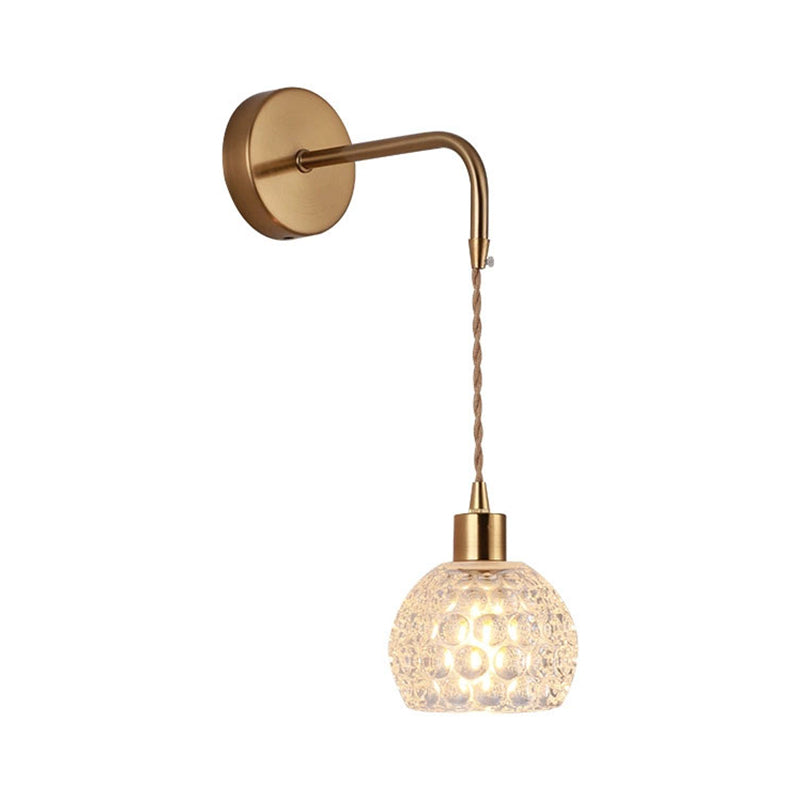 1 lumière géométrique mural luminaire de style industriel Idées d'éclairage mural en verre industriel lumières