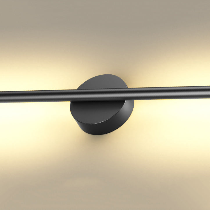 Linearer Schatten Metall Wandleuchten moderner Stil 1 Lichtwandmontage Licht