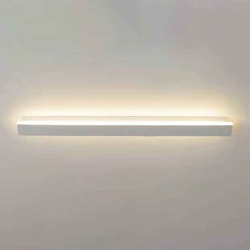 Linearer Schatten Metall Wandleuchten moderner Stil 1-Licht-Wandmontage Licht