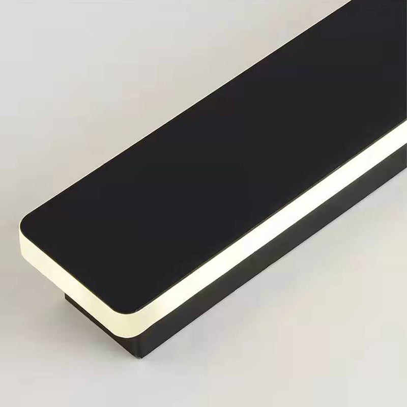 Linearer Schatten Metall Wandleuchten moderner Stil 1-Licht-Wandmontage Licht