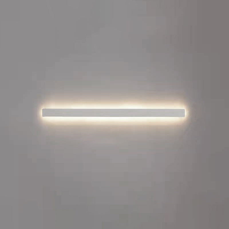 Linearer Schatten Metall Wandleuchten moderner Stil 1-Licht-Wandmontage Licht