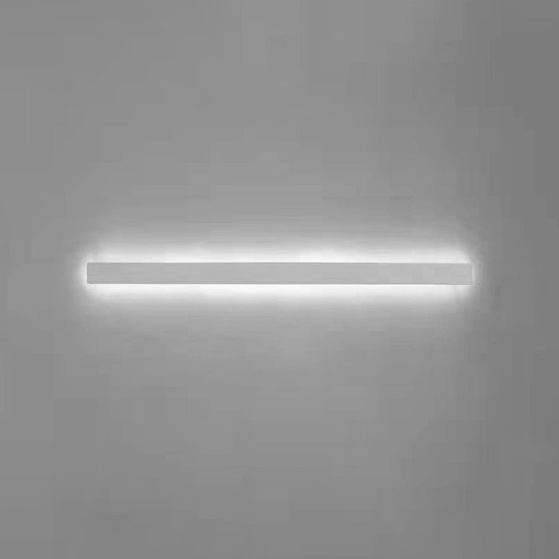 Linearer Schatten Metall Wandleuchten moderner Stil 1-Licht-Wandmontage Licht
