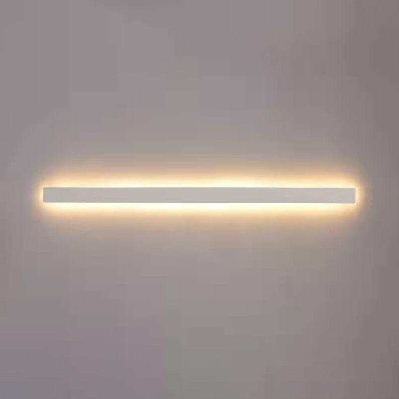 Linearer Schatten Metall Wandleuchten moderner Stil 1-Licht-Wandmontage Licht