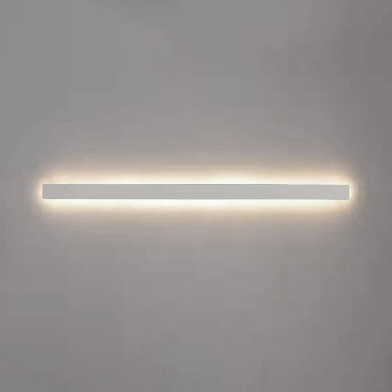 Linearer Schatten Metall Wandleuchten moderner Stil 1-Licht-Wandmontage Licht