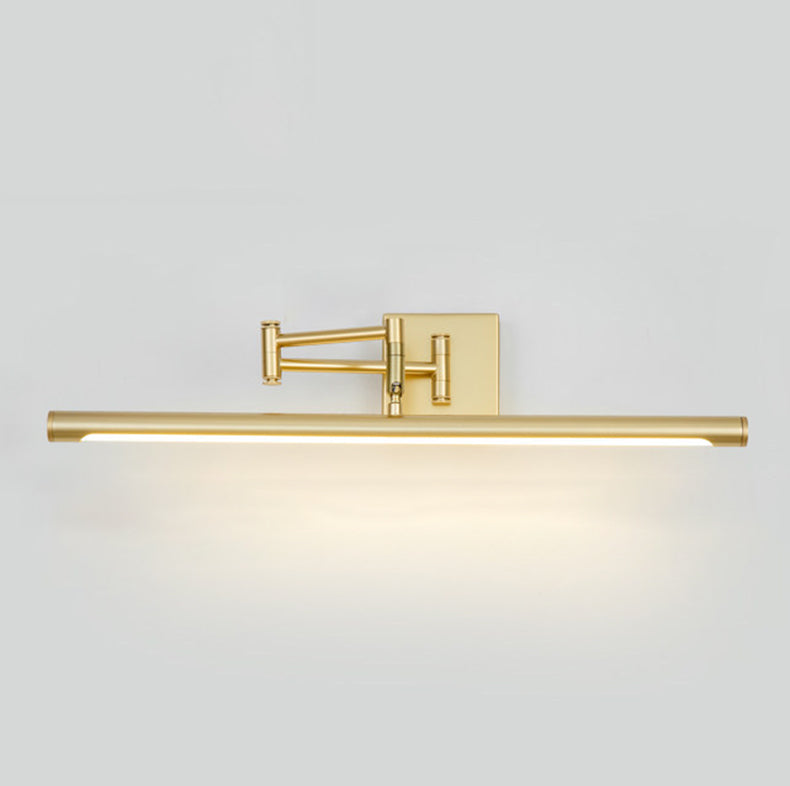 Modern Tube Vanity Lighting Fixtures Crystal 1 Light Vanity Wall Sconce