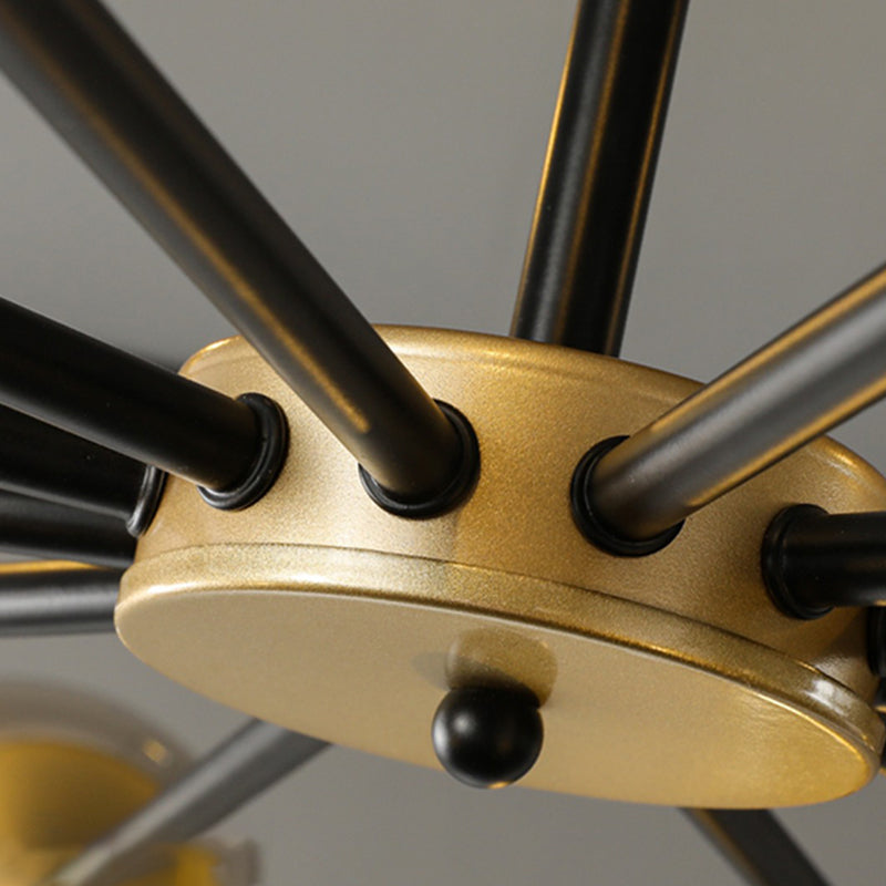 Contemporary Globe Chandelier Lights Glass Chandelier Light Fixture for Living Room