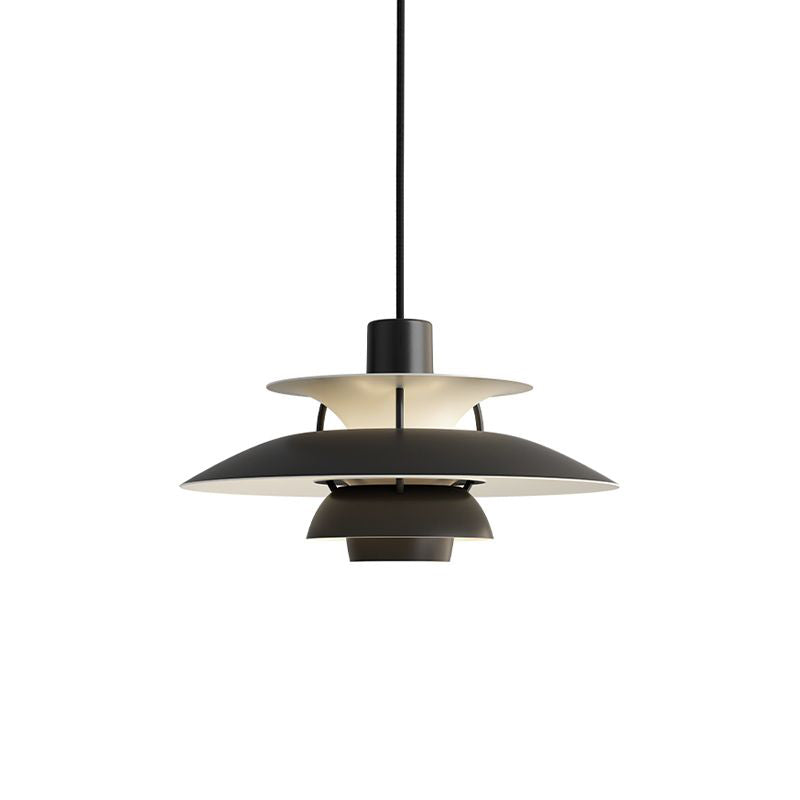 Nordic Style Hanging Light Colorful Metal Shade Pendent Lighting Fixture for Sitting Room