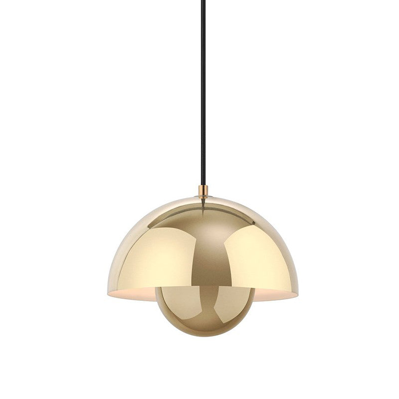 Colorful Dome Shape Hanging Light Nordic Style Pendent Lighting Fixture for Sitting Room