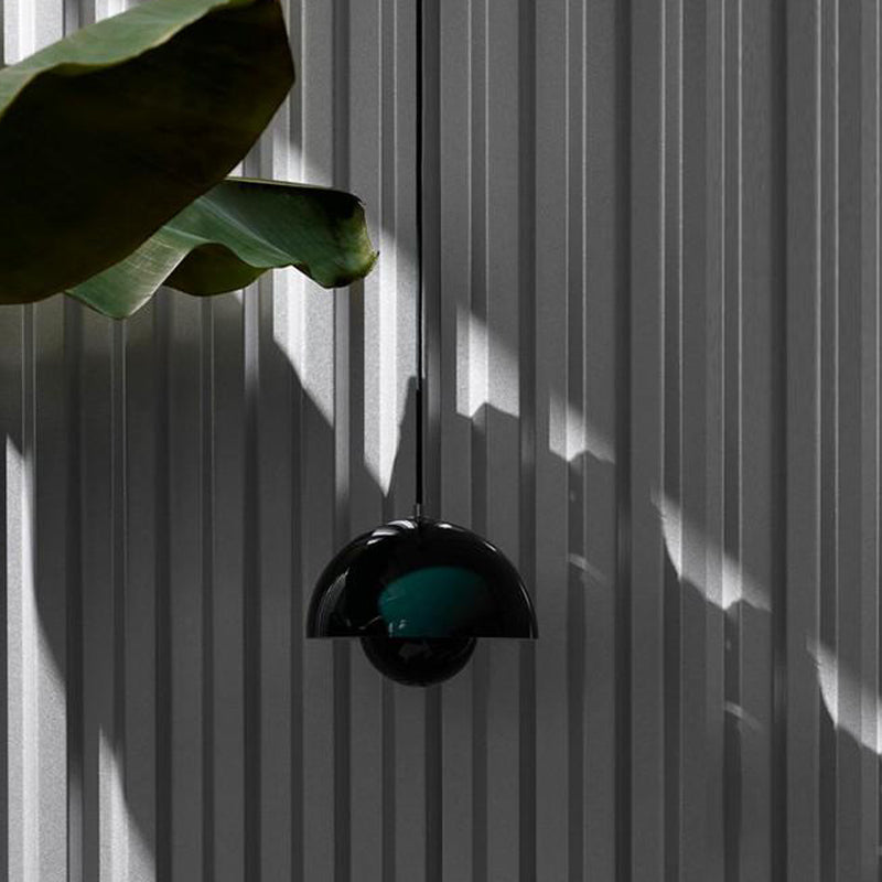 Colorful Dome Shape Hanging Light Nordic Style Pendent Lighting Fixture for Sitting Room