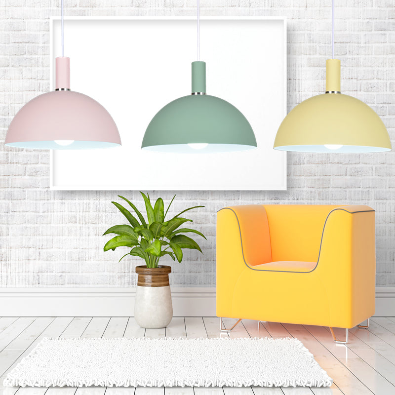 Colorful Hanging Light Nordic Style Pendent Lighting Fixture for Sitting Room