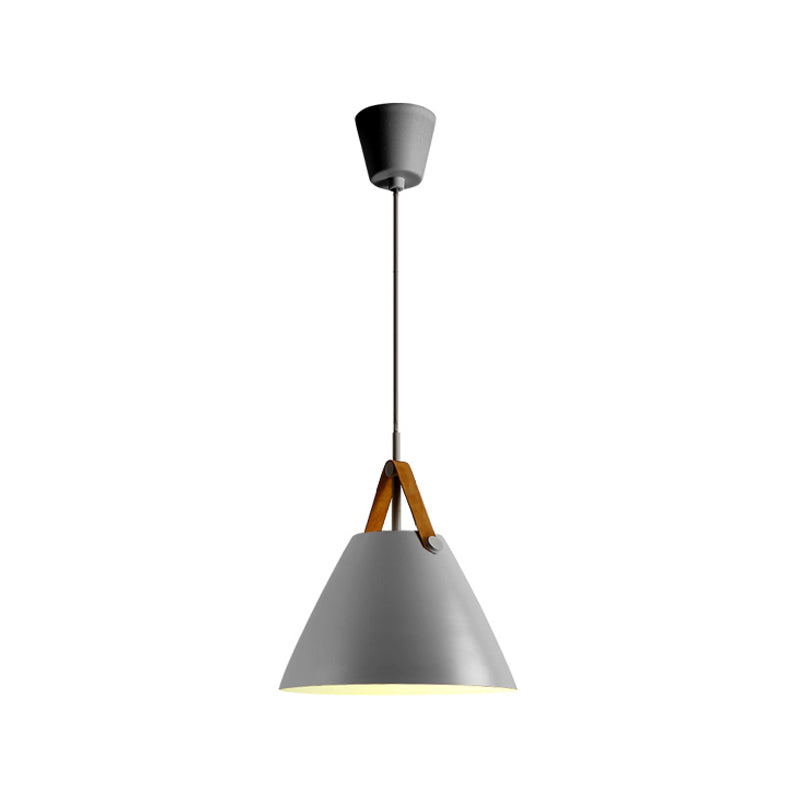 Metal Shade Hanging Light Modern Minimalist Pendent Lighting Fixture for Sitting Room