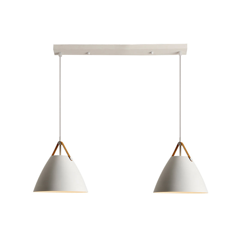 Metal Shade Hanging Light Modern Minimalist Pendent Lighting Fixture for Sitting Room