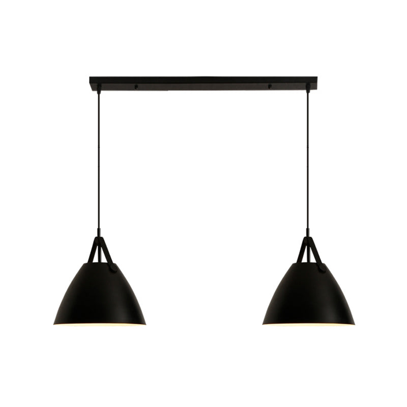 Metal Shade Hanging Light Modern Minimalist Pendent Lighting Fixture for Sitting Room