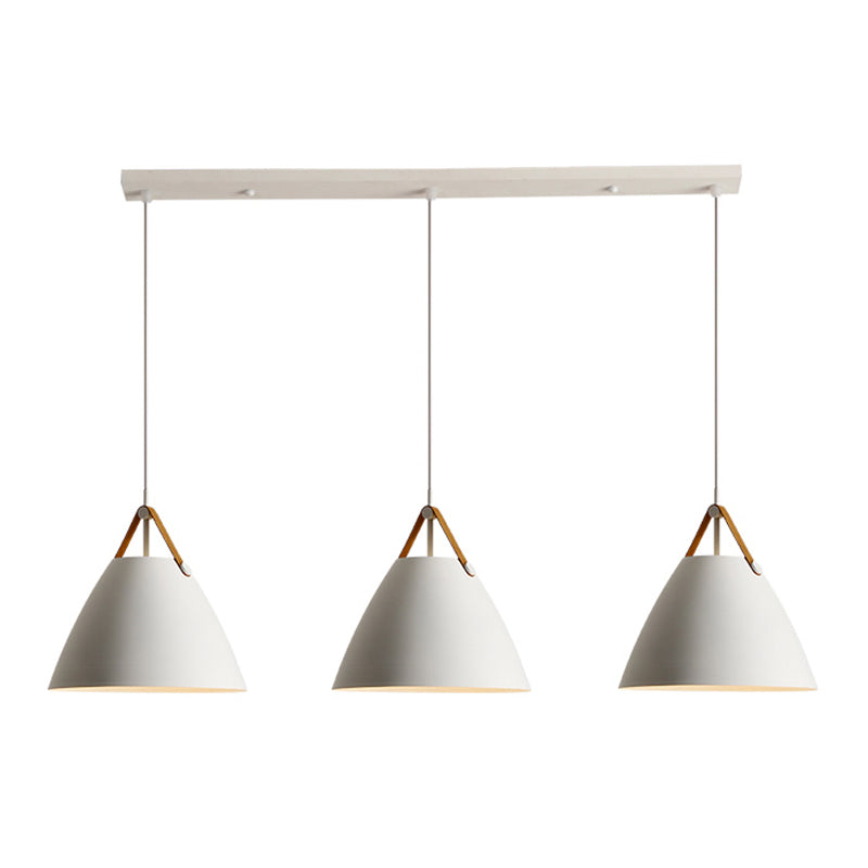 Metal Shade Hanging Light Modern Minimalist Pendent Lighting Fixture for Sitting Room
