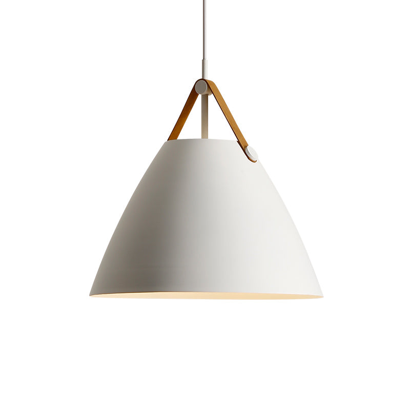 Metal Shade Hanging Light Modern Minimalist Pendent Lighting Fixture for Sitting Room