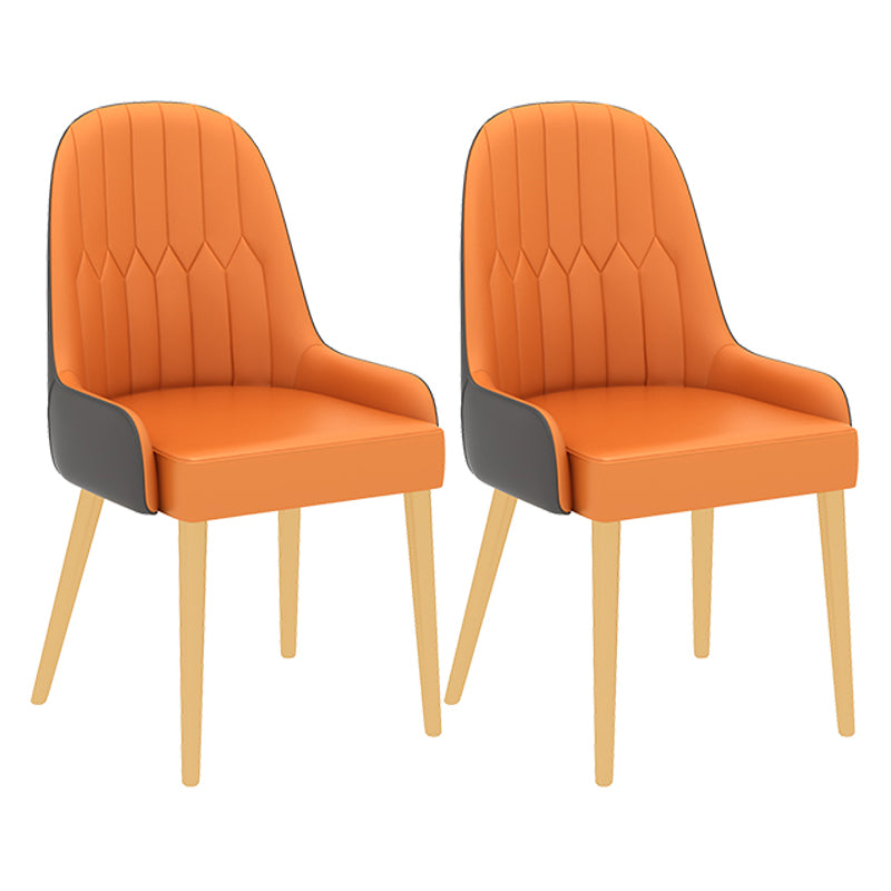 Minimalist Design 1/2/5/7 Rectangular Dining Room Table with Upholstered Chairs