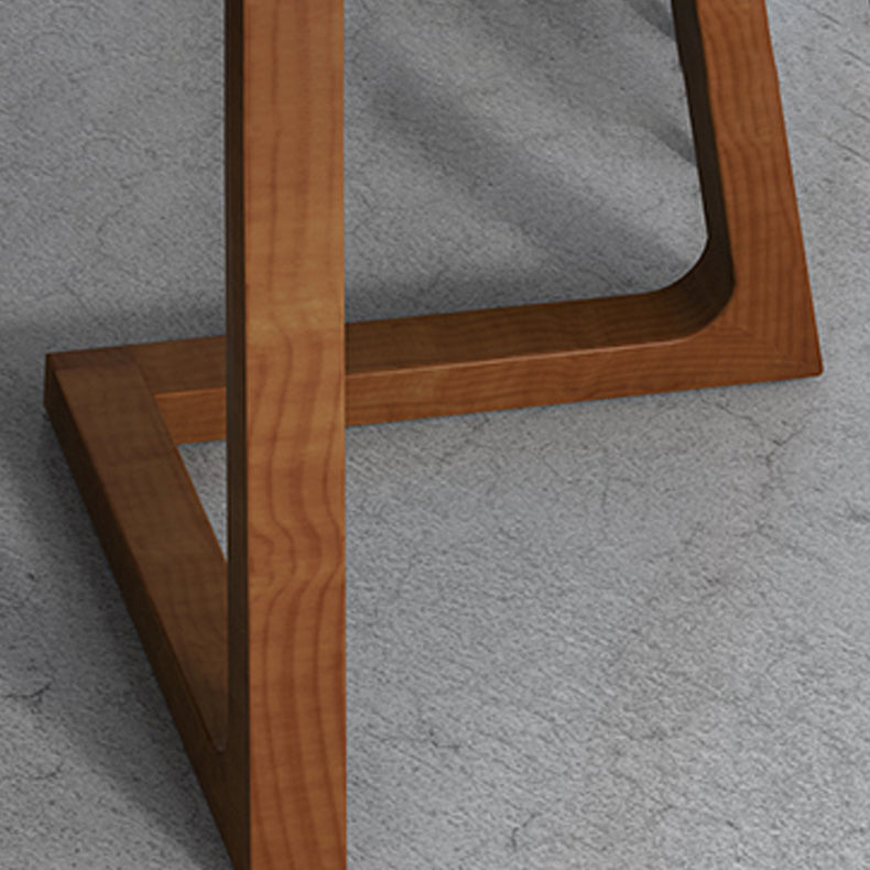 Ensemble de restauration en bois massif de style moderne 1/2/5/7 avec chaises en bois meubles pour la maison