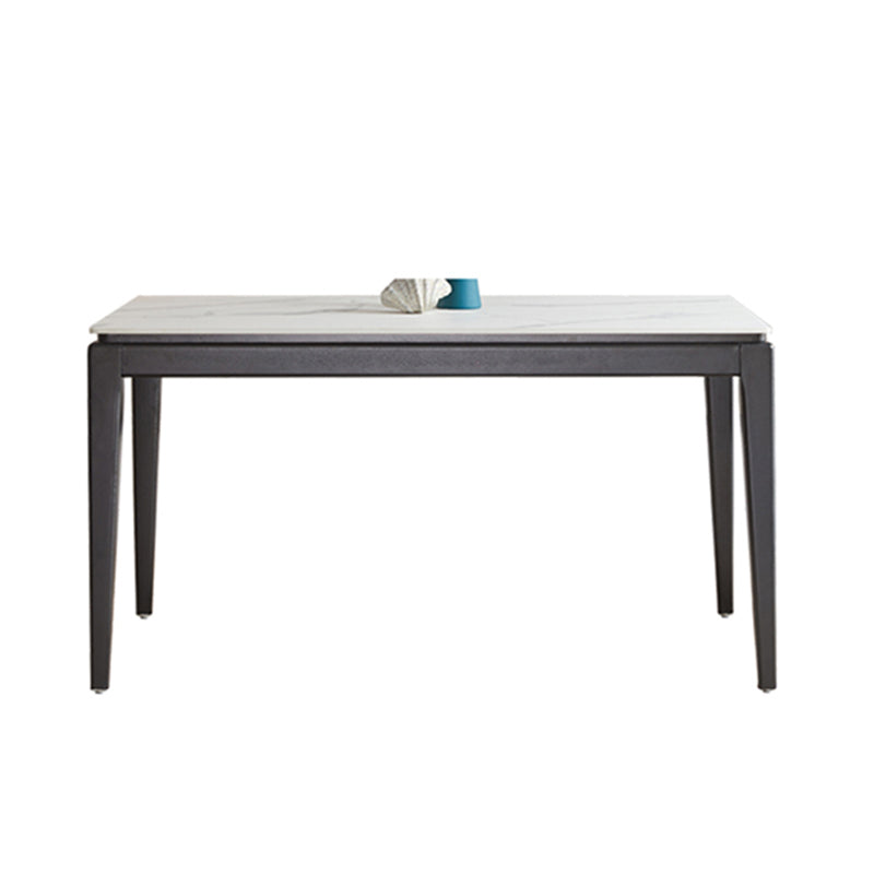 Mid-Century Rectangle Dining Table 4-foot Dining Room Furniture for Home