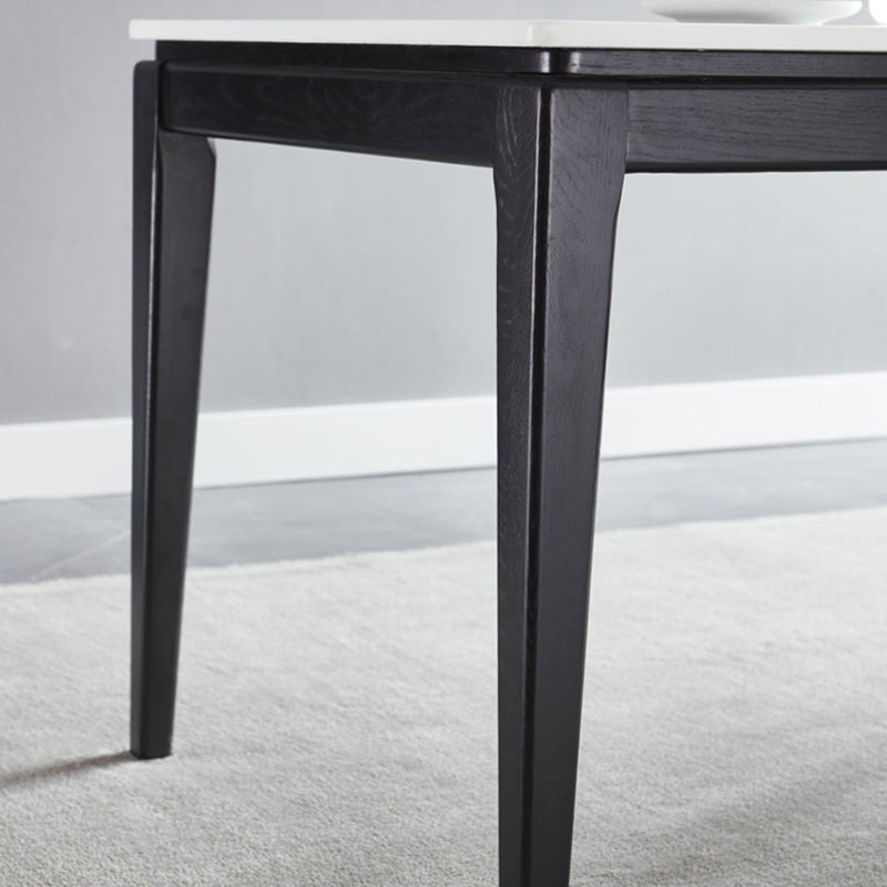 Mid-Century Rectangle Dining Table 4-foot Dining Room Furniture for Home