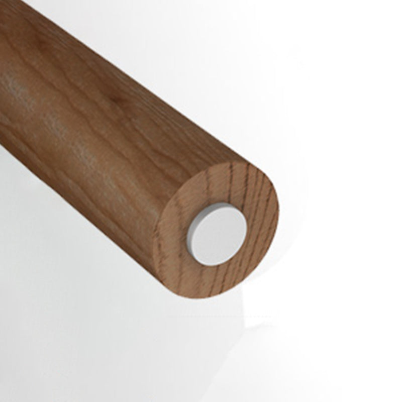Sillas de comedor modernas con respaldo abierto, sillas laterales sin brazos con patas de madera