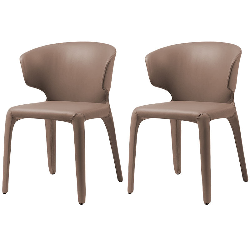 Eigentijdse kunstleren eetkamerstoel Metalen eetkamerstoelen voor gebruik in restaurants