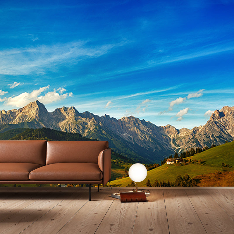 Photography Stain Resistant Mural Wallpaper Mountains Indoor Wall Mural