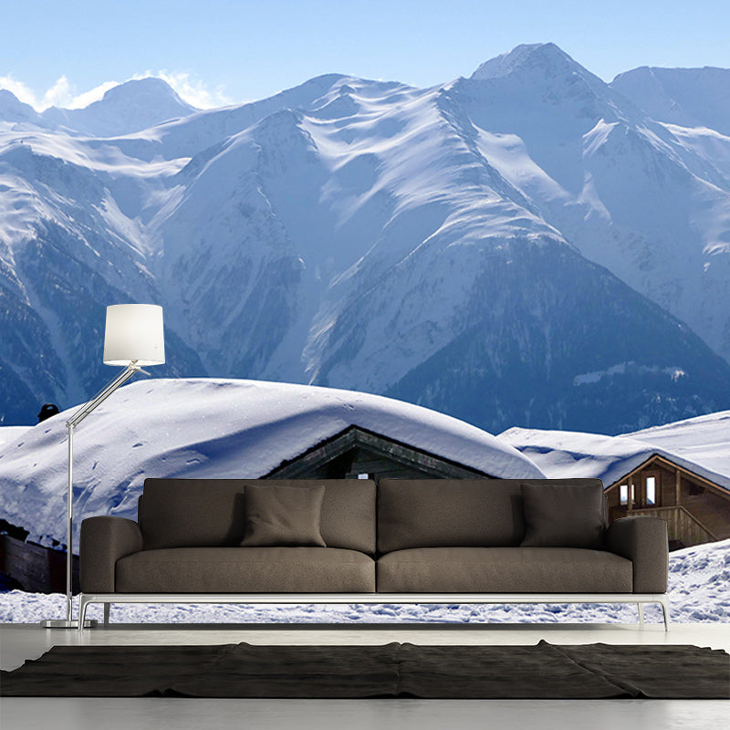 Photography Stain Resistant Mural Wallpaper Mountains Indoor Wall Mural