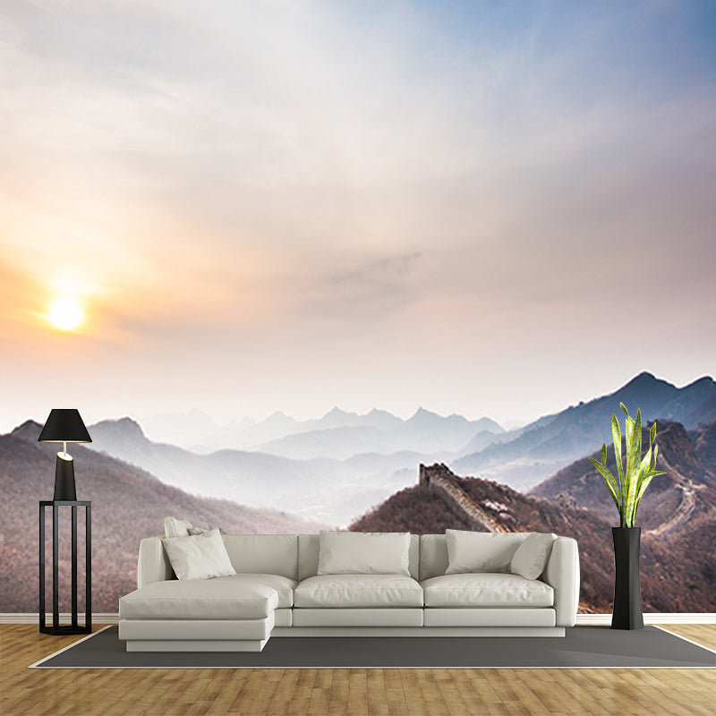 Photography Stain Resistant Mural Wallpaper Mountains Indoor Wall Mural