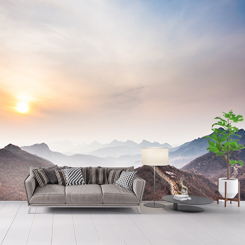 Photography Stain Resistant Mural Wallpaper Mountains Indoor Wall Mural