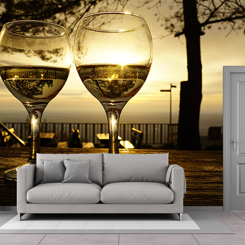 Eco-friendly Wall Mural Wallpaper Alcoholic Drink Photography Sitting Room Wall Mural