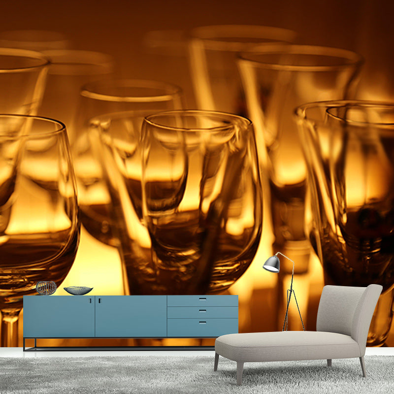 Alcoholic Drink Mildew Resistant Wallpaper Photography Sleeping Room Wall Mural