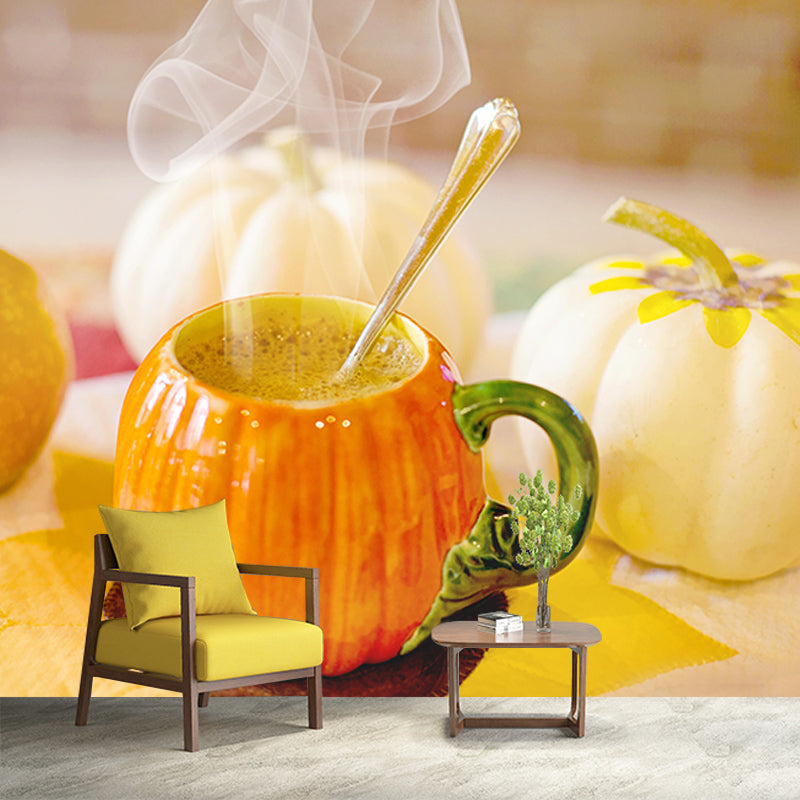 Photography Stain Resistant Mural Wallpaper Coffee Sleeping Room Wall Mural