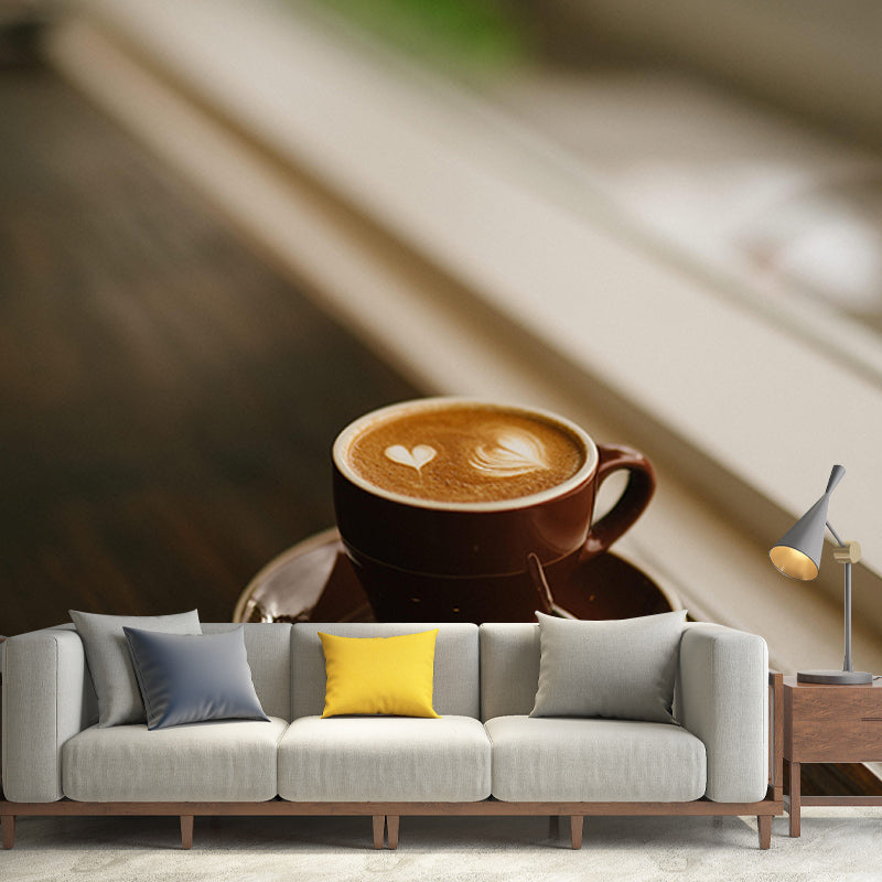 Environment Friendly Wall Mural Wallpaper Coffee Sitting Room Wall Mural