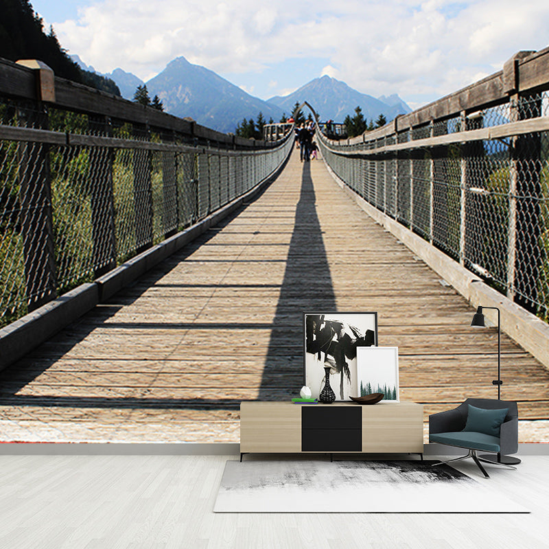 Decorative Wall Mural Wallpaper Outdoor Path Sitting Room Wall Mural