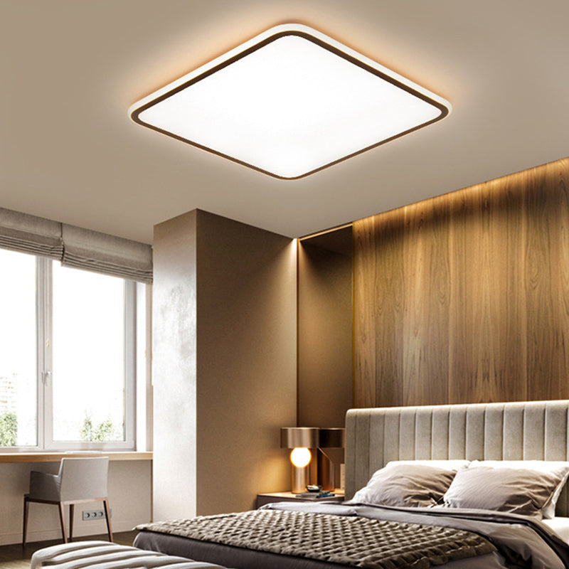 Modern LED Ceiling Flush Mount Light Simplicity Geometric Flush Lamp for Sitting Room