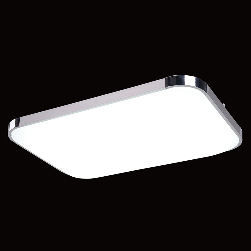 Minimalist LED Flush Mount Ceiling Light Modern Geometry Ceiling Lamp with Acrylic Shade