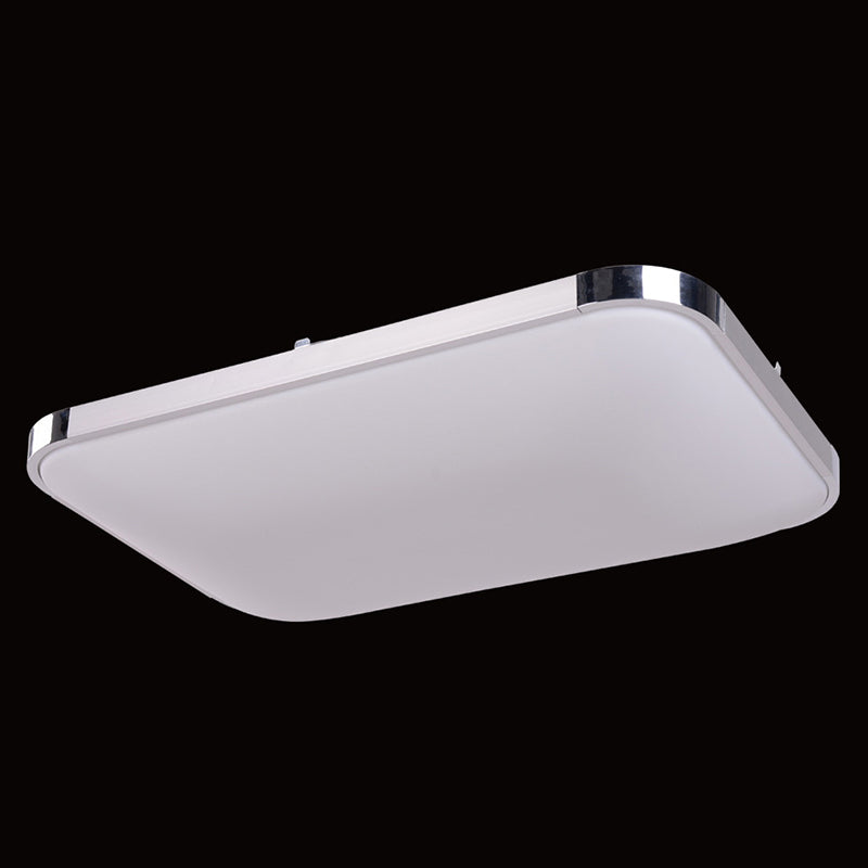 Minimalist LED Flush Mount Ceiling Light Modern Geometry Ceiling Lamp with Acrylic Shade