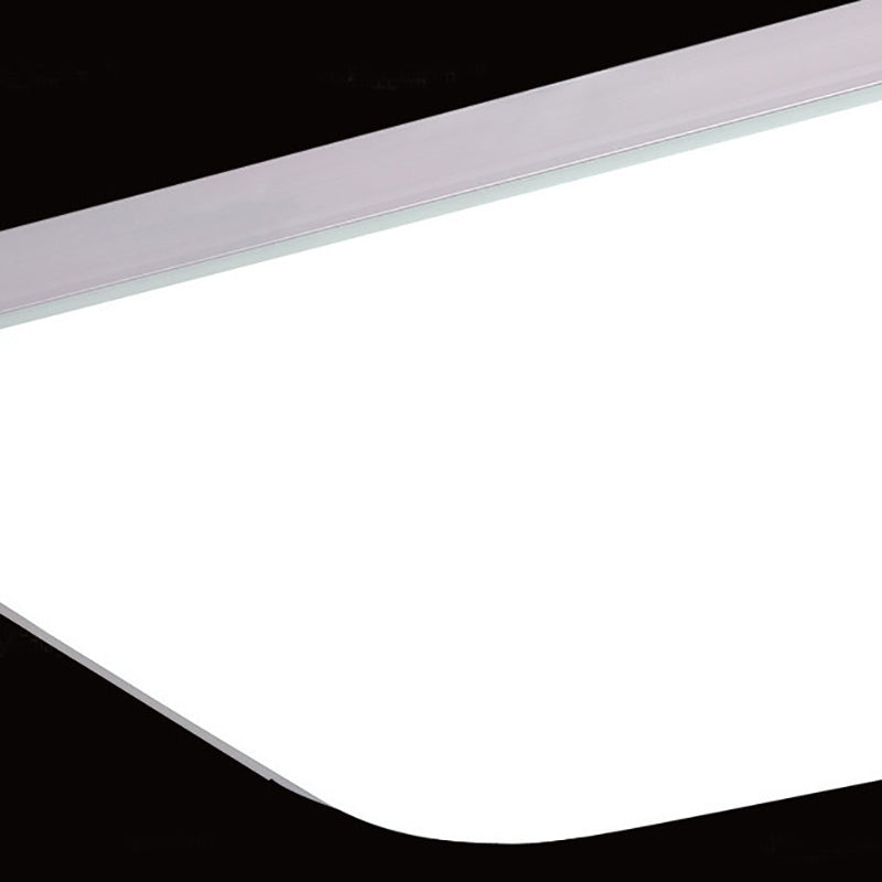 Minimalist LED Flush Mount Ceiling Light Modern Geometry Ceiling Lamp with Acrylic Shade