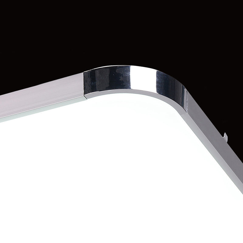 Minimalist LED Flush Mount Ceiling Light Modern Geometry Ceiling Lamp with Acrylic Shade