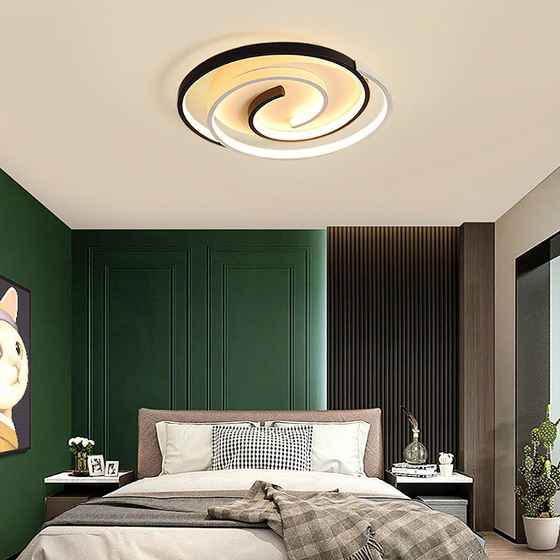 Modern Style Flush Mount Ceiling Light Minimalist LED Geometry Ceiling Lamp