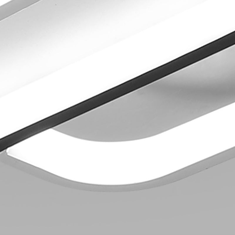Modern Style Flush Mount Ceiling Light Minimalist LED Geometry Ceiling Lamp