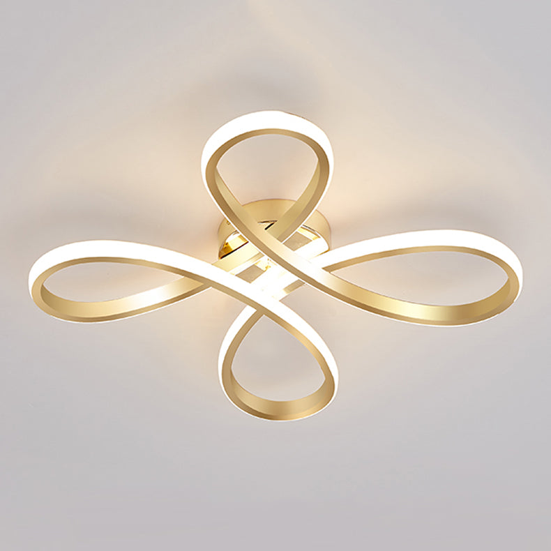LED Flush Mounted Ceiling Lights Simplicity Ceiling Lighting Fixture for Bedroom