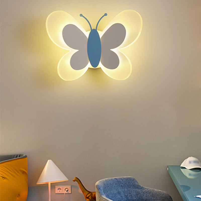 Luce montata a parete per kid in stile muro in metallo unico