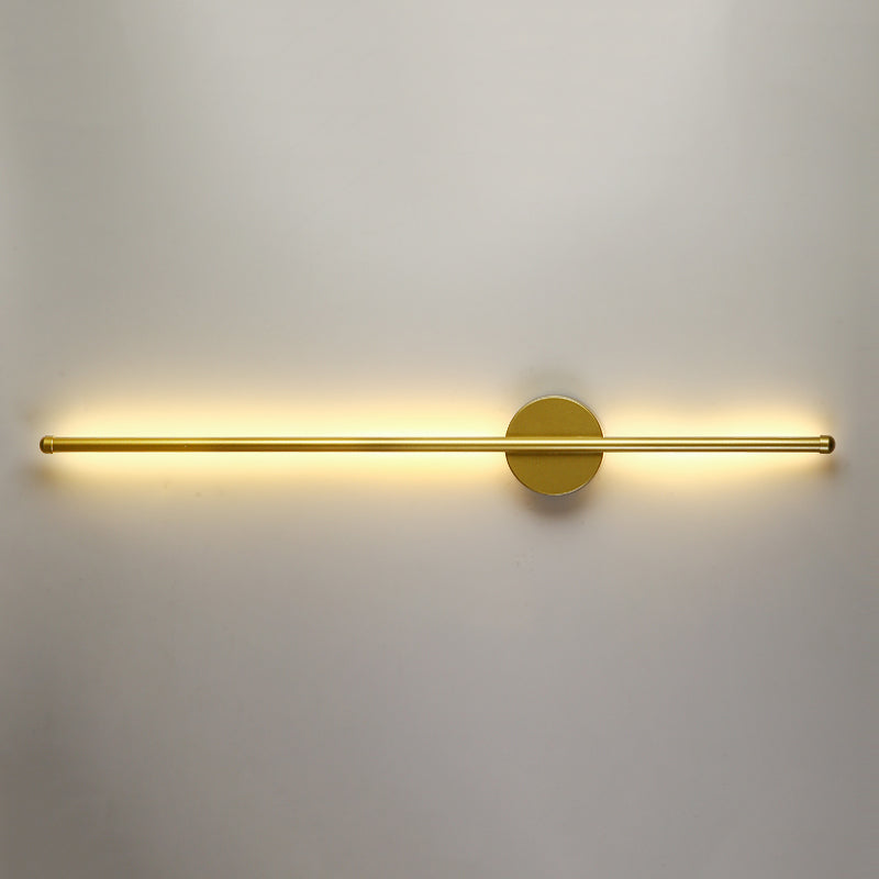 Metall Linearer Schatten Wandleuchten moderner Stil 1- Lichtwandmontiertes Licht