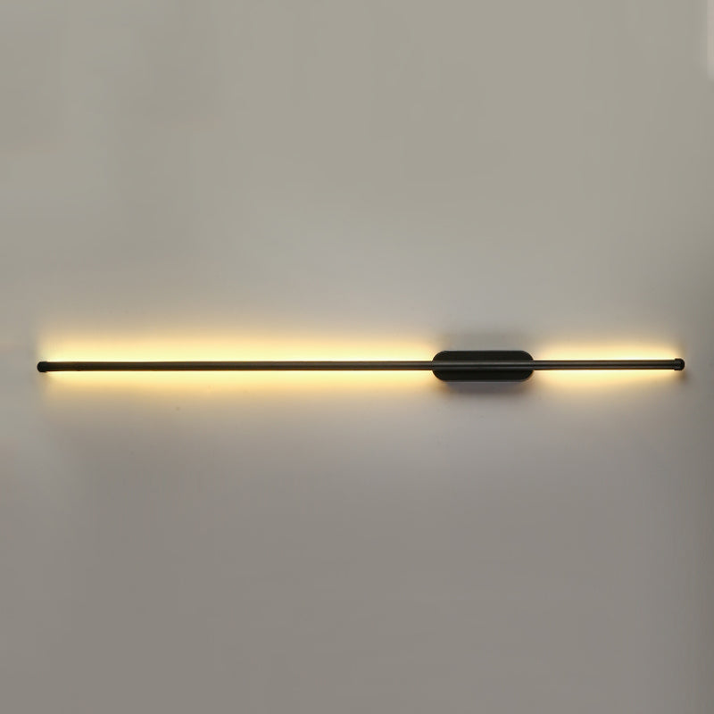 Metall Linearer Schatten Wandleuchten moderner Stil 1- Lichtwandmontiertes Licht
