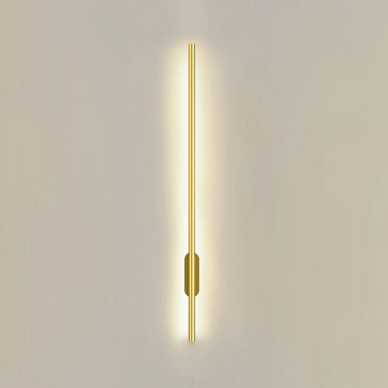 Linearer Schatten Metall Wandleuchten moderner Stil 2 Leuchten Wandmontage Licht montiert